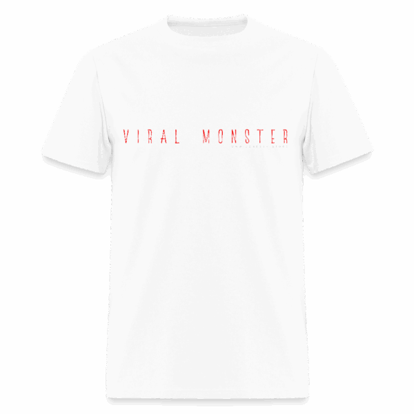 Viral Monster - Red Text - Unisex Classic T-Shirt
