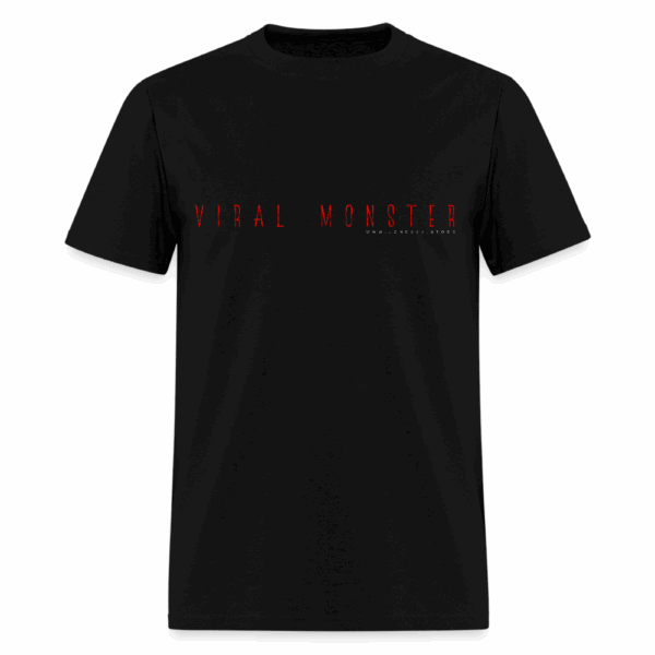 Viral Monster - Red Text - Unisex Classic T-Shirt