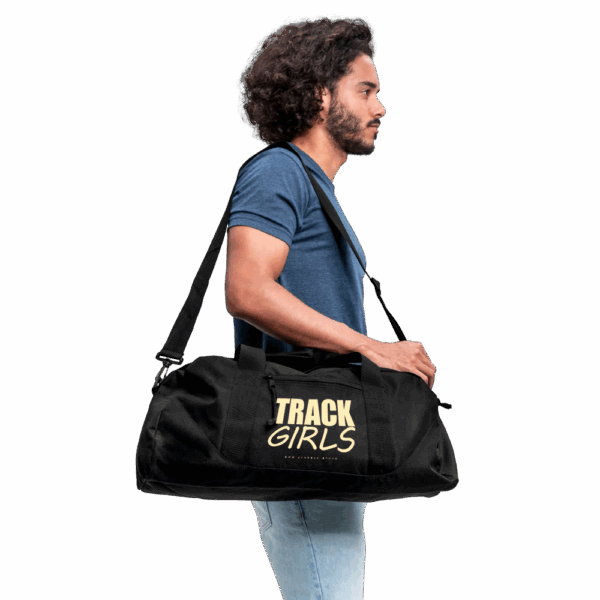 Track Girls TV Series Recycled Duffel Bag